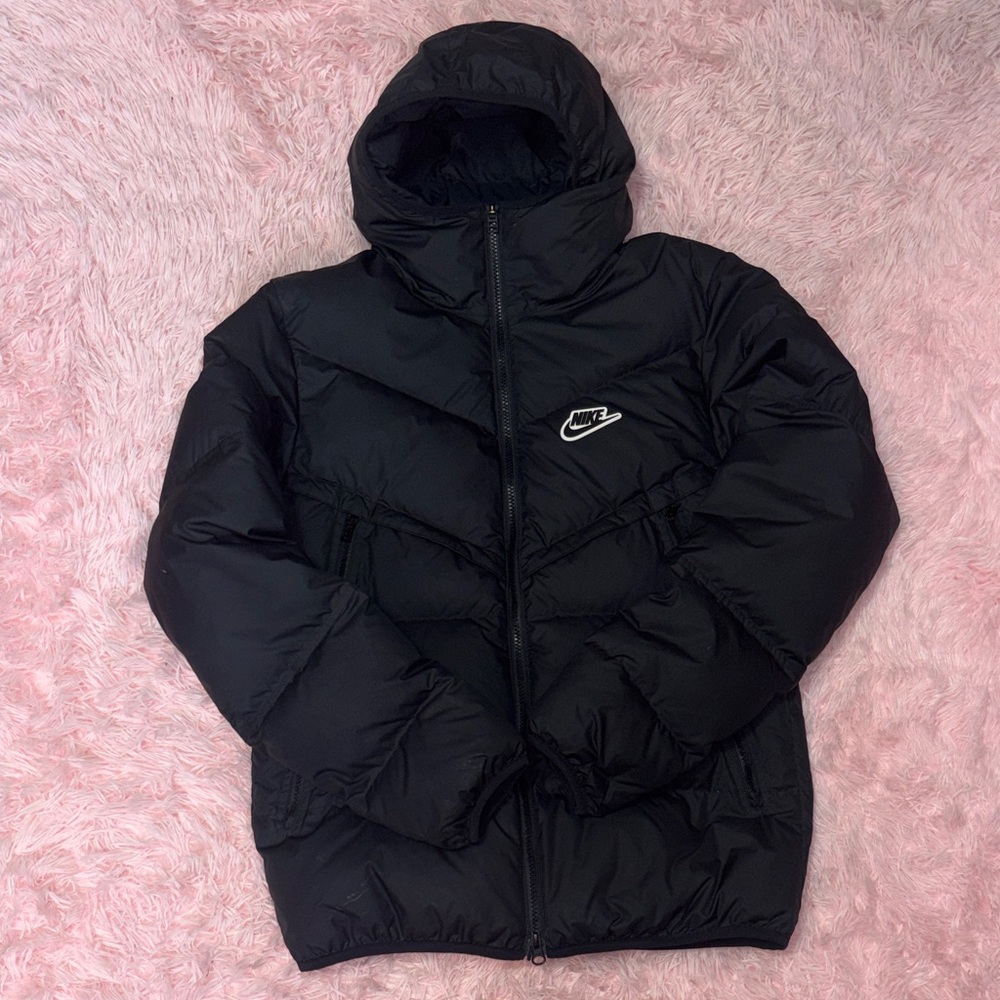 Black Nike Puffer Coat